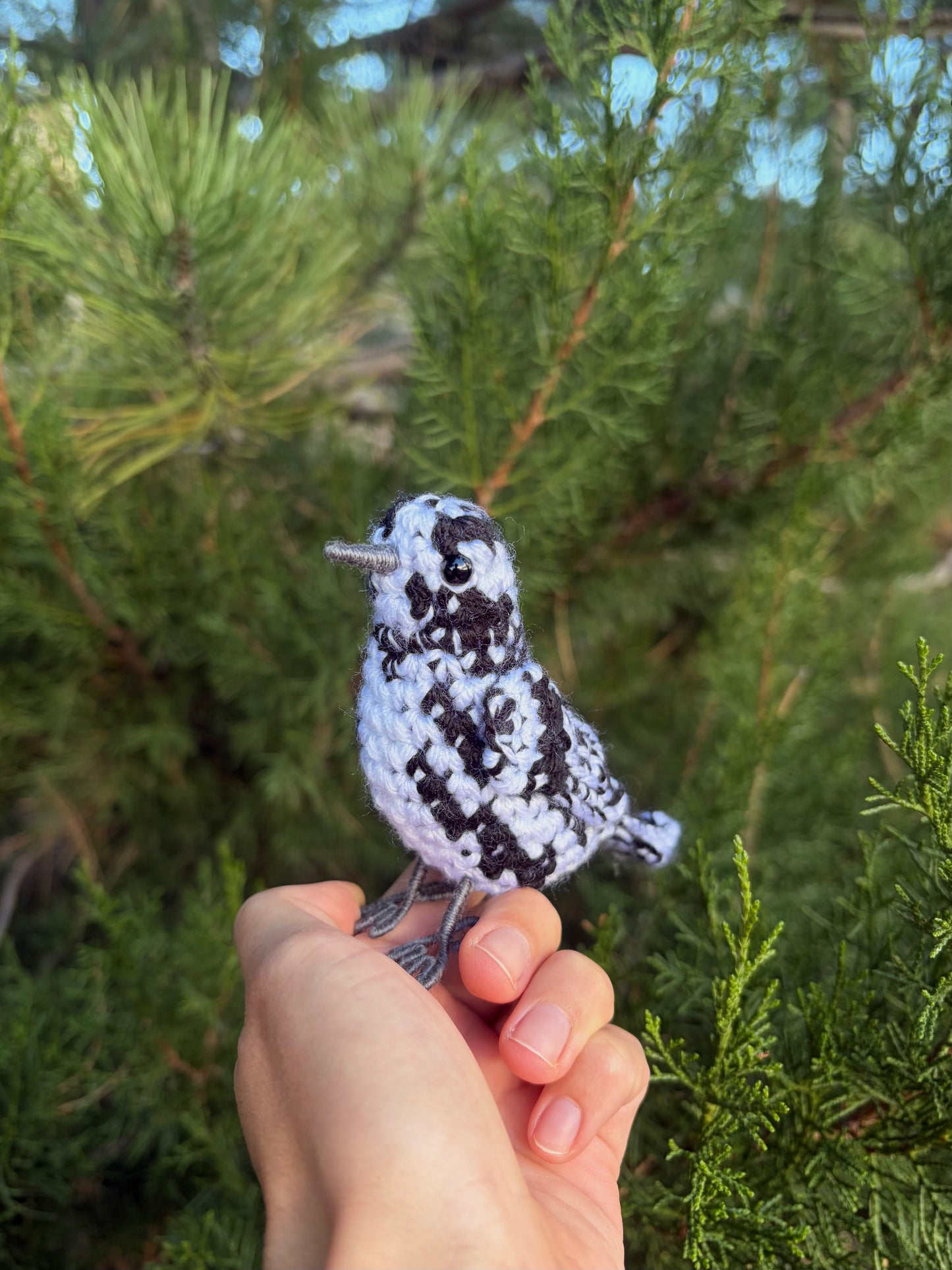 Black-and-white Warbler Plush