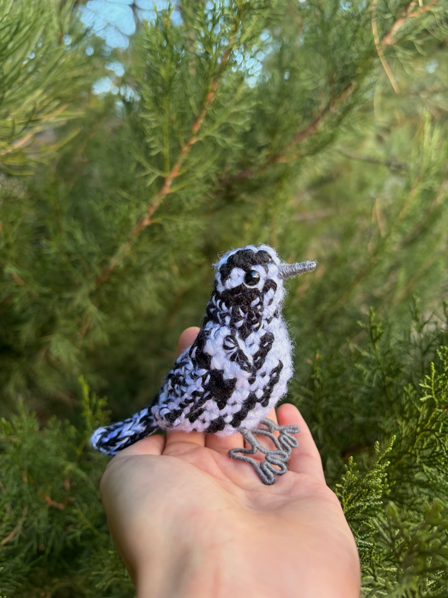 Black-and-white Warbler Plush