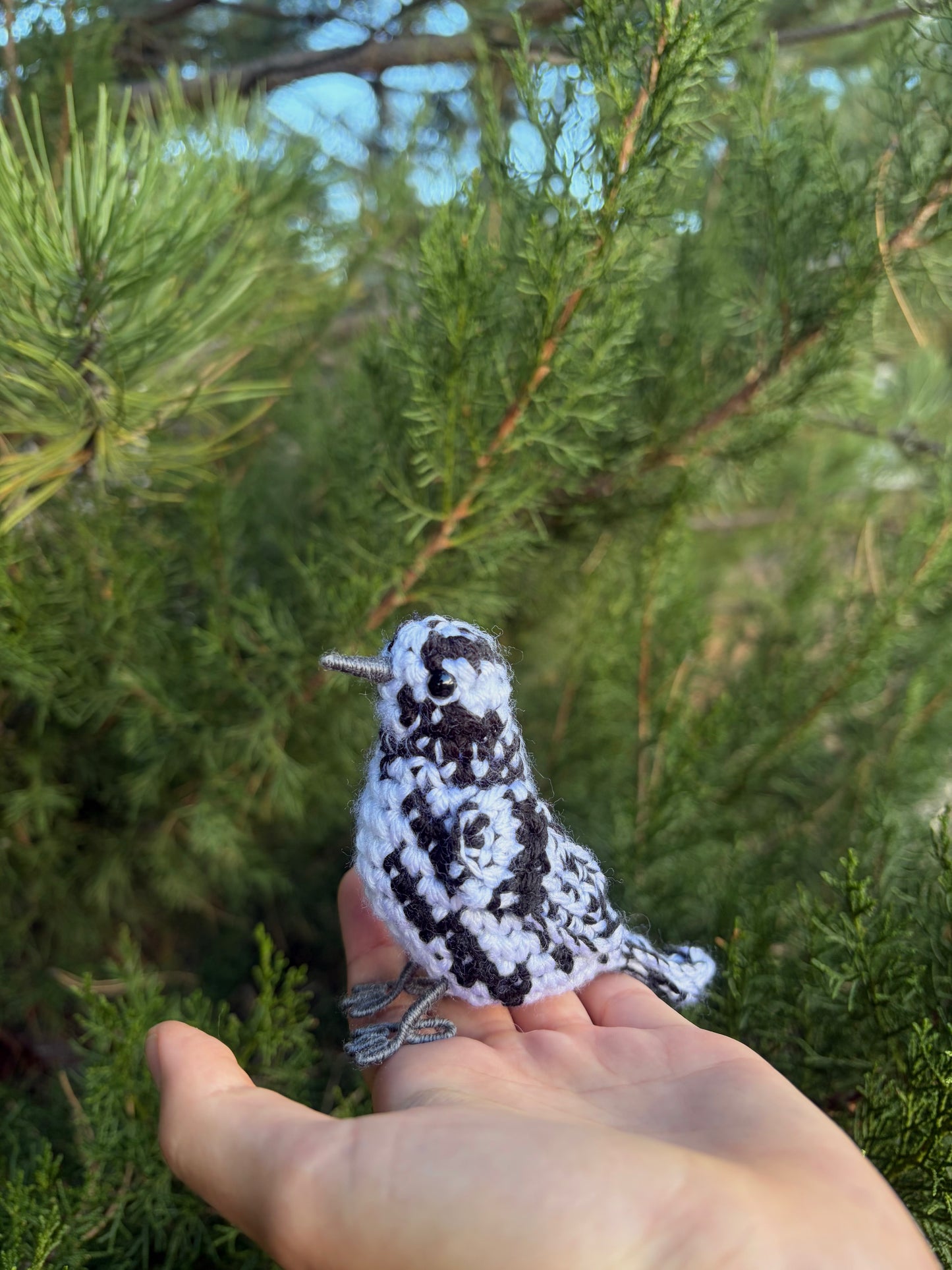 Black-and-white Warbler Plush