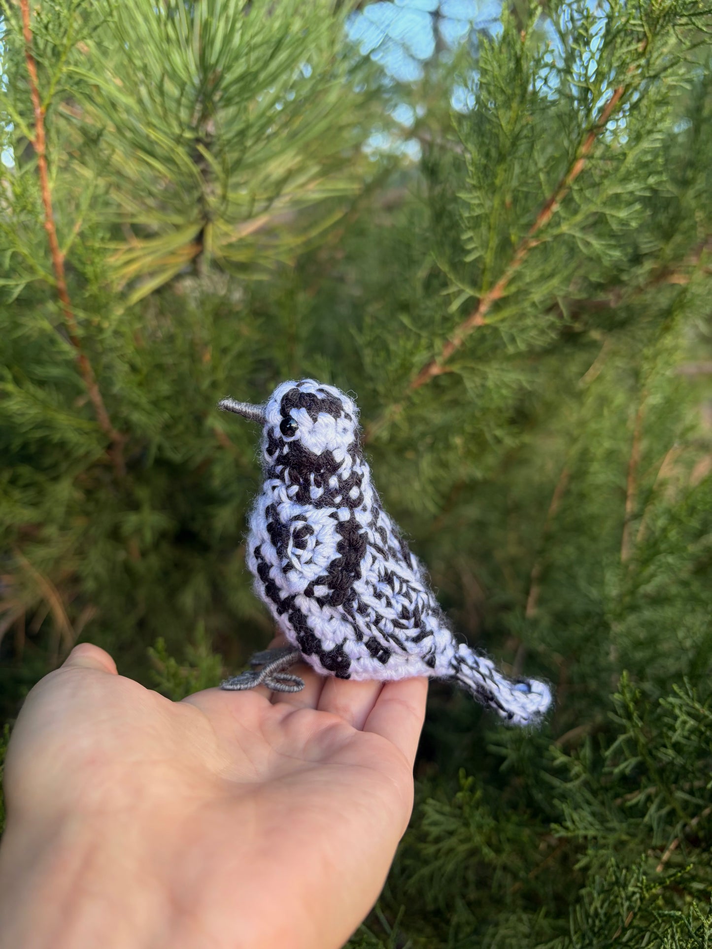 Black-and-white Warbler Plush