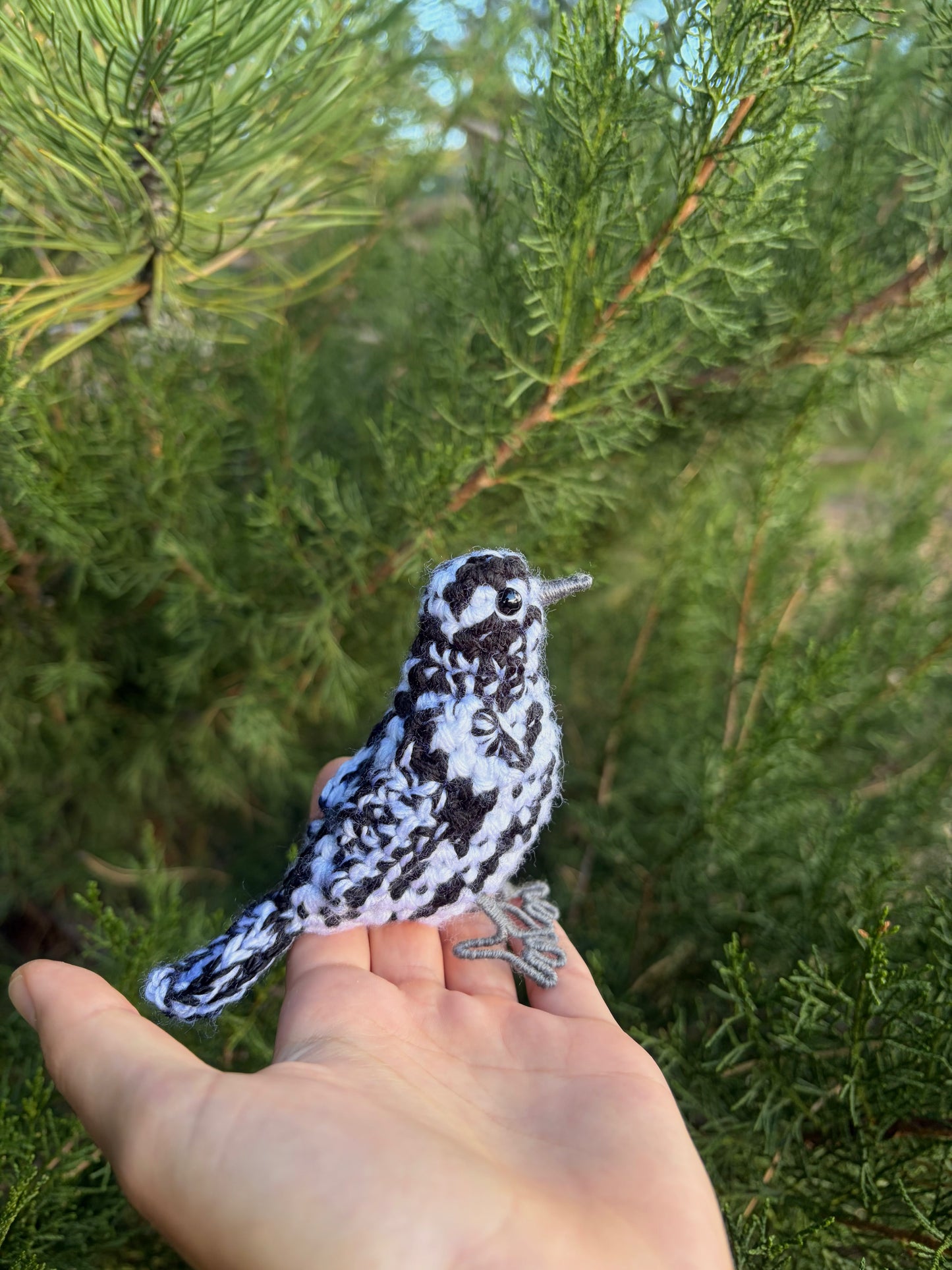 Black-and-white Warbler Plush