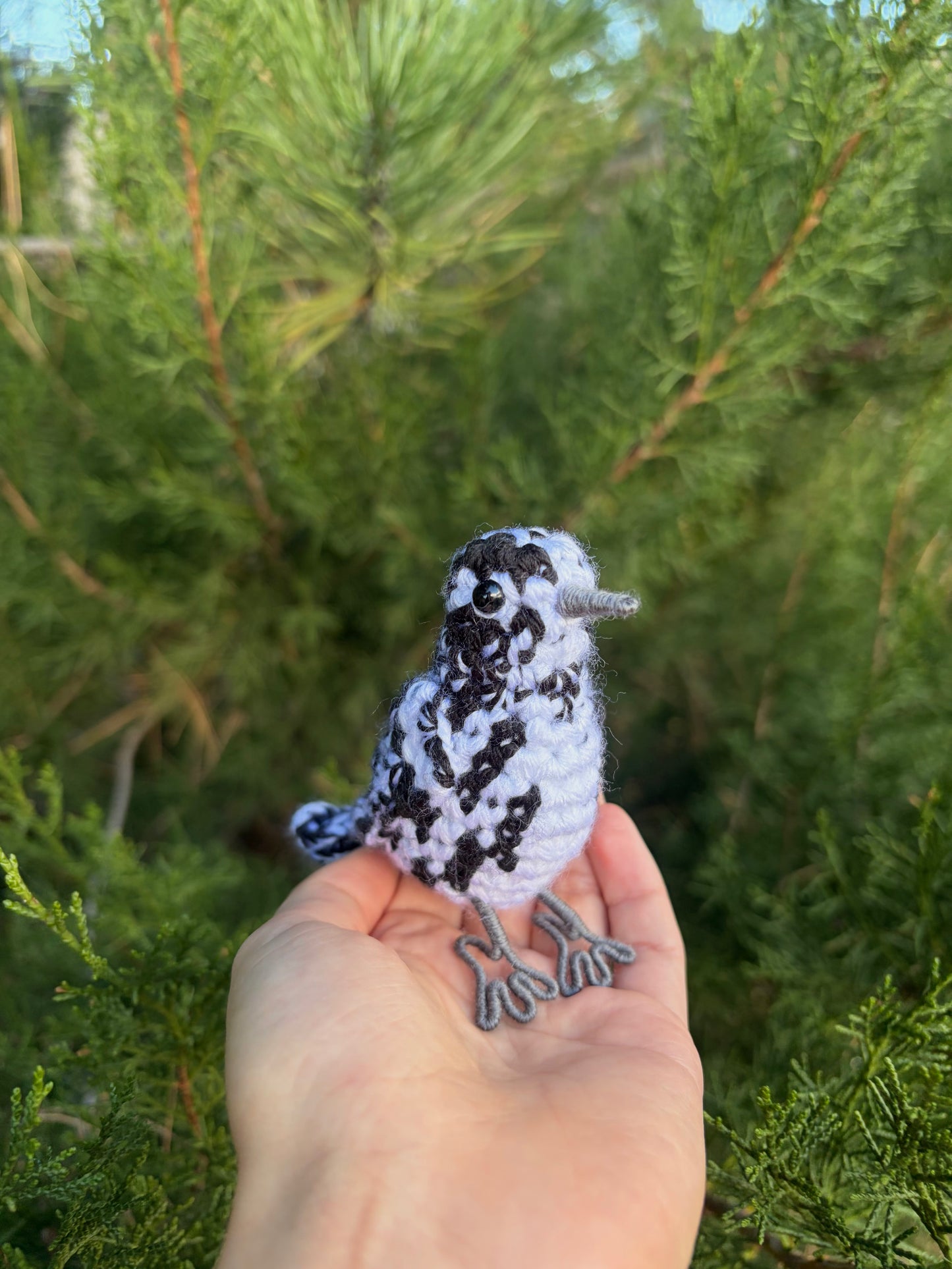 Black-and-white Warbler Plush