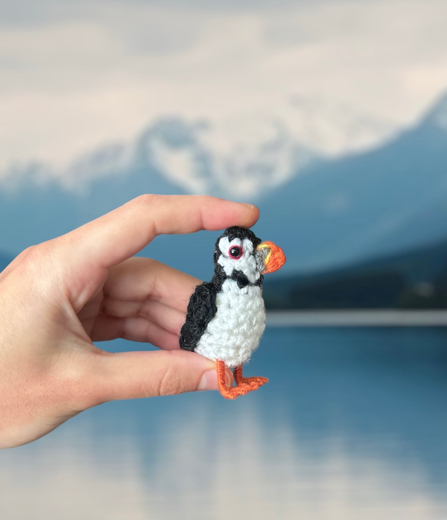 Tiny Birdies Puffin Keychain