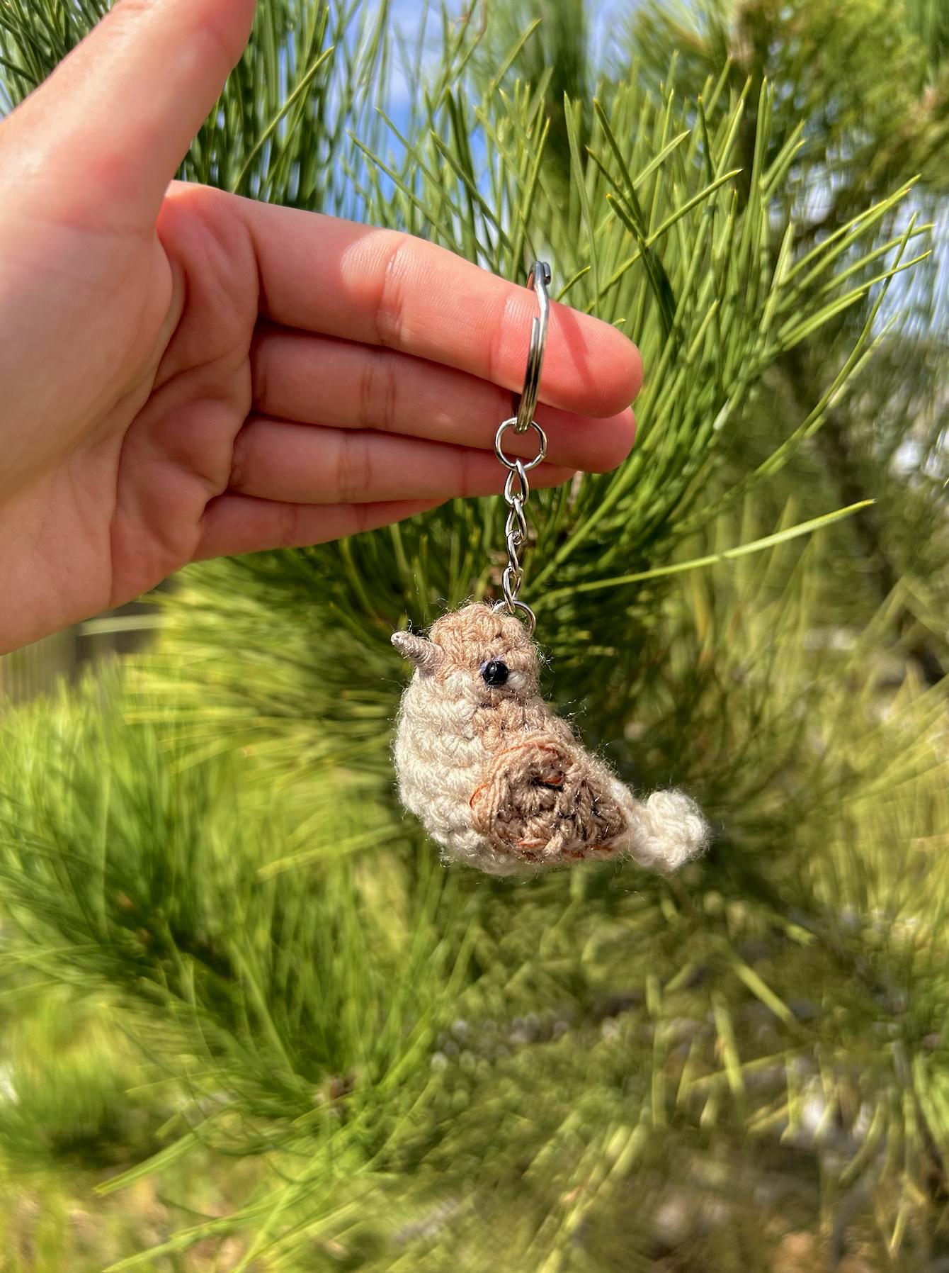 Tiny Birdies Female Sparrow Written Crochet Pattern | DIGITAL PDF