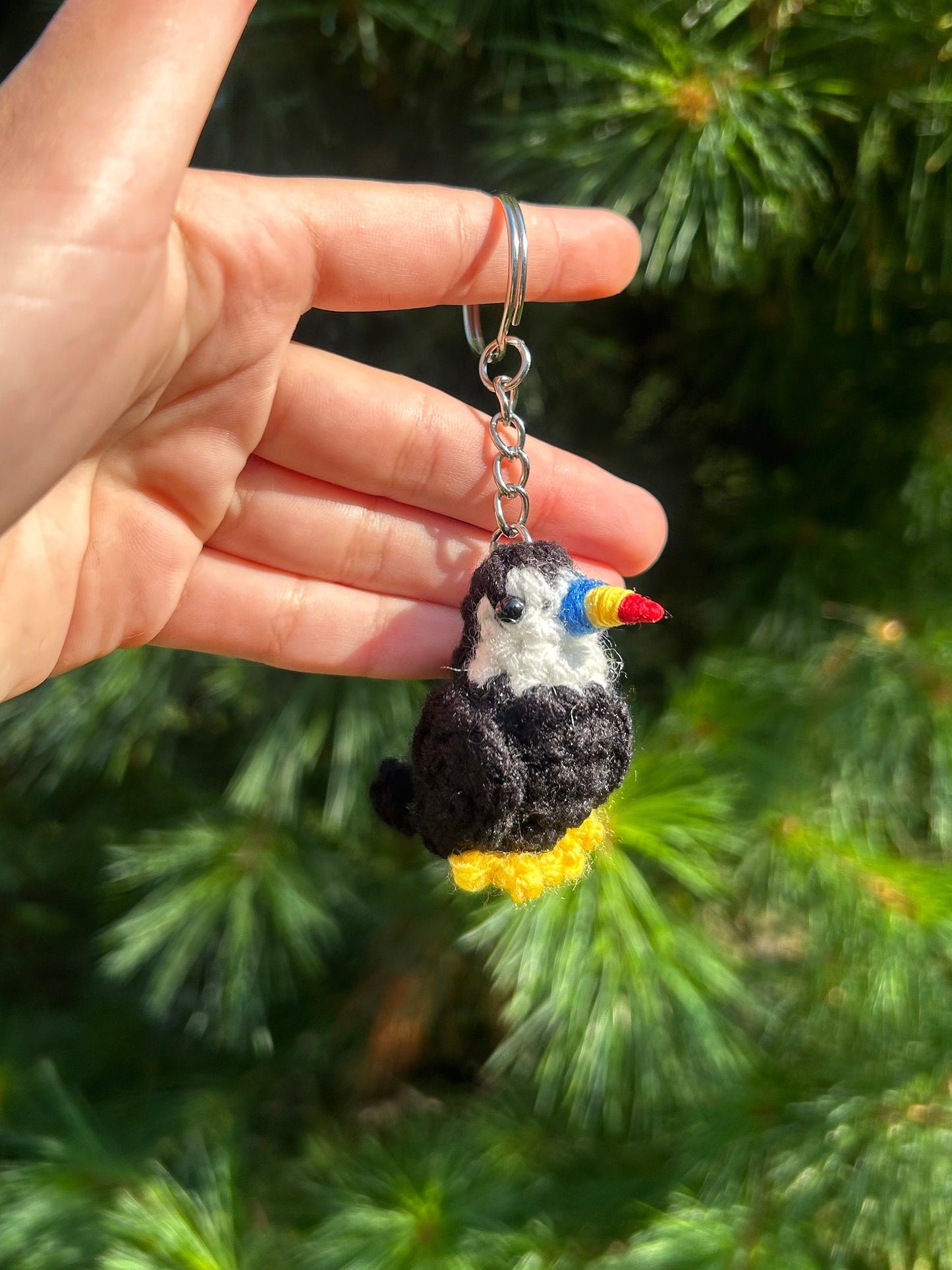 Tiny Birdies Toucan Keychain