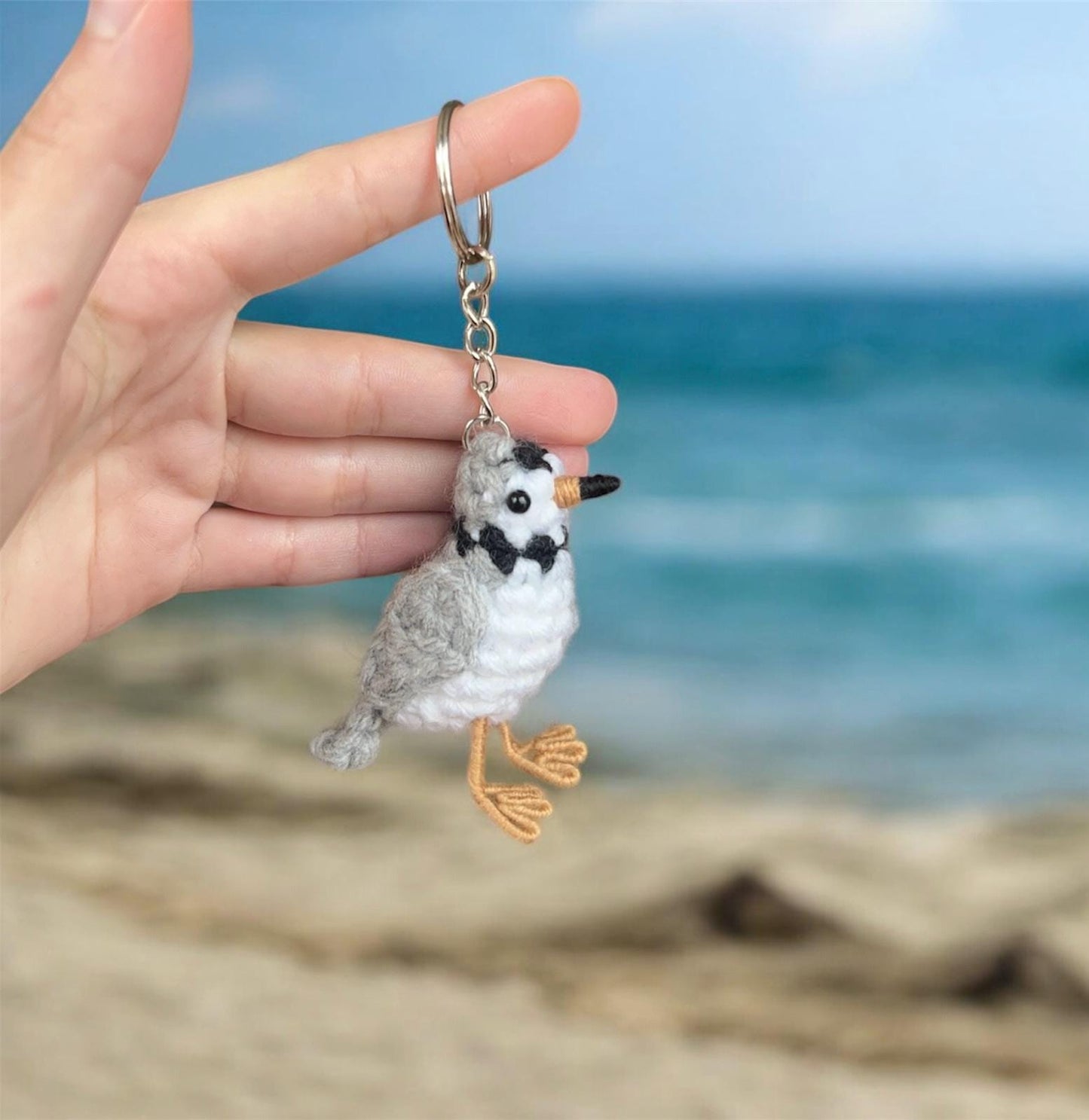 Tiny Birdies Piping Plover Written Crochet Pattern | DIGITAL PDF