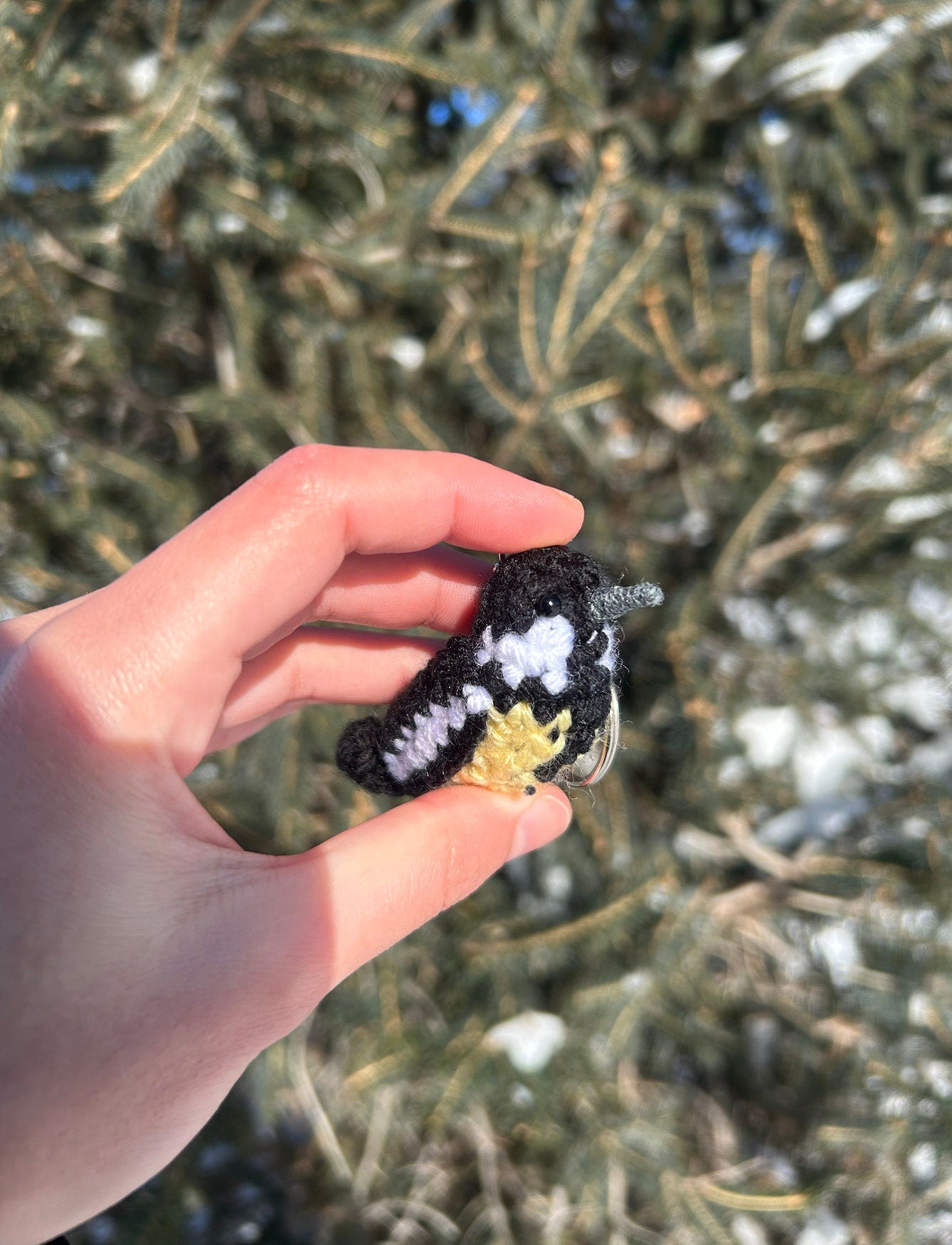 Tiny Birdies Great Tit Written Crochet Pattern | DIGITAL PDF