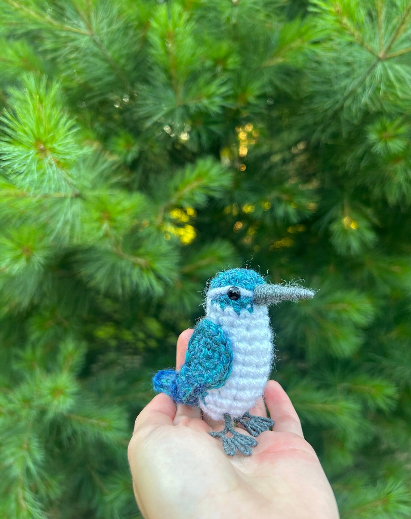 Collared Kingfisher Plush