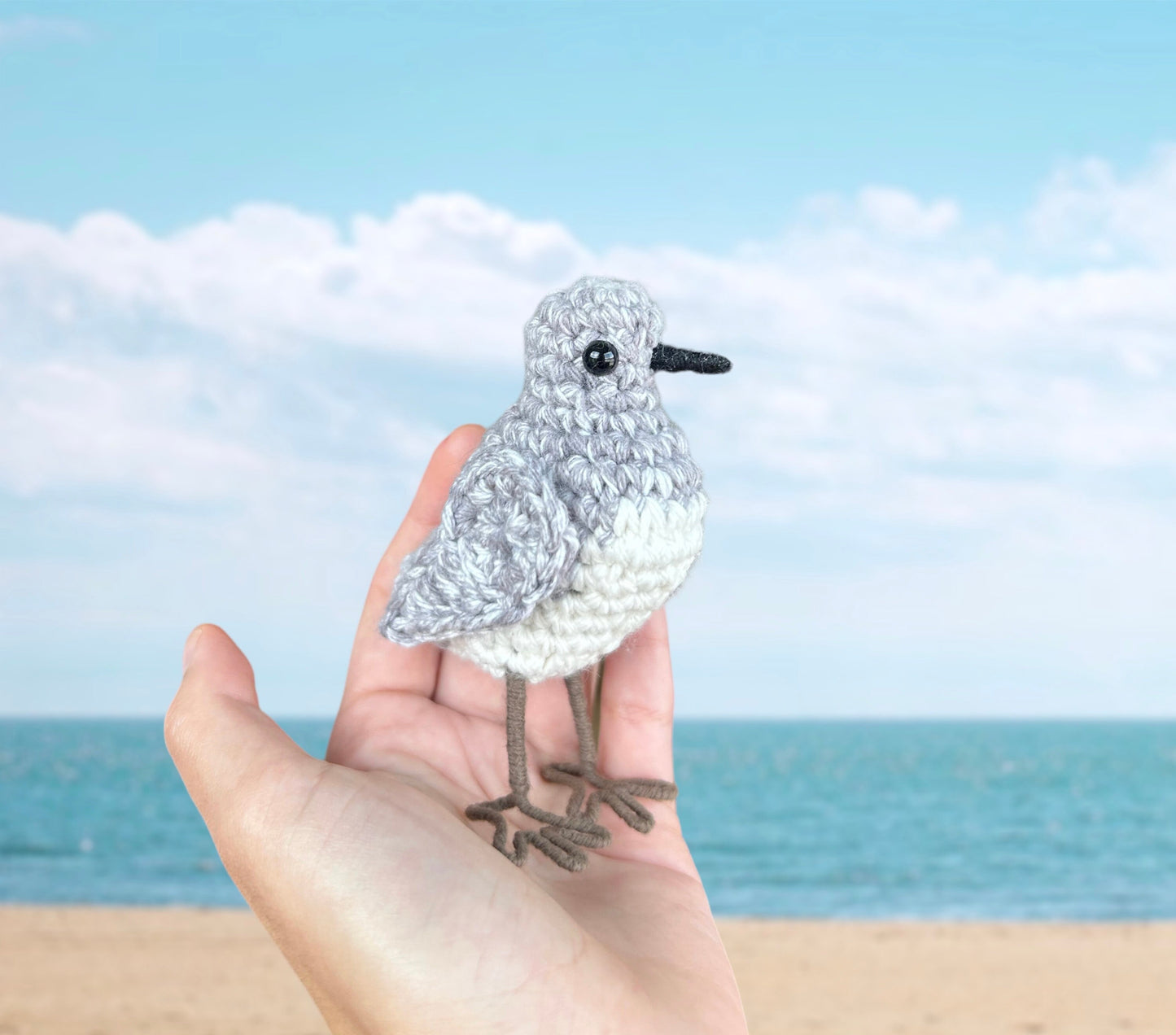 Little Sandpiper Written Crochet Pattern | DIGITAL PDF