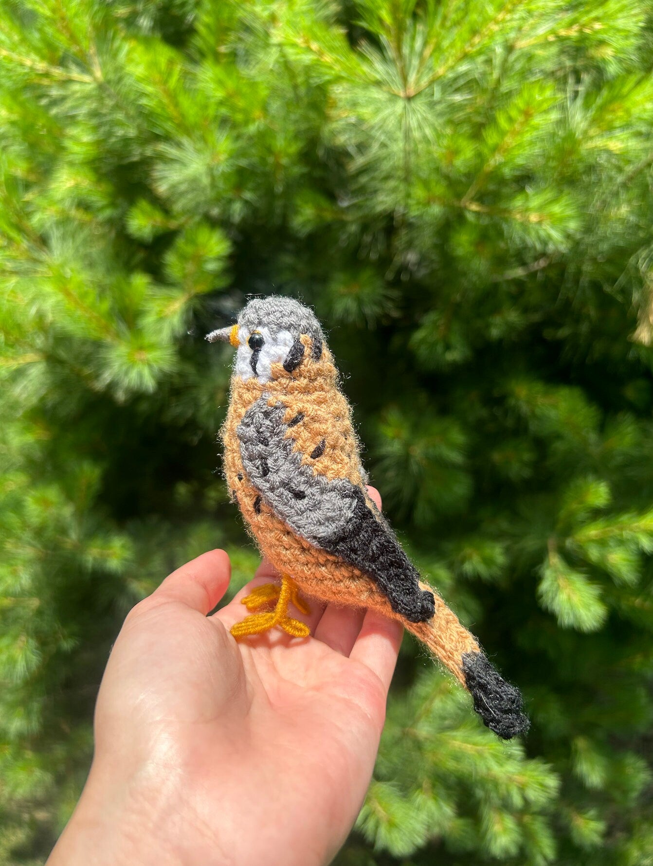 American Kestrel Written Crochet Pattern | DIGITAL PDF