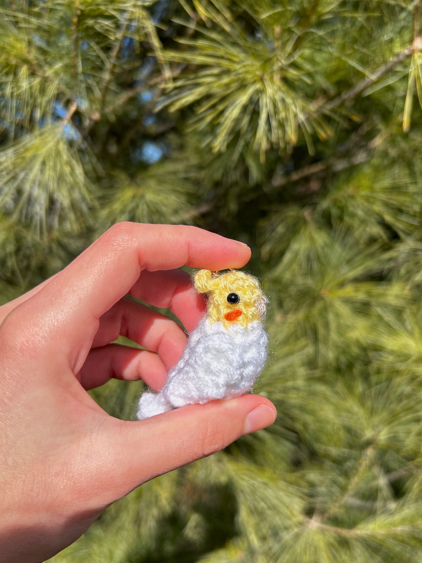 Tiny Birdies Cockatiel Keychain