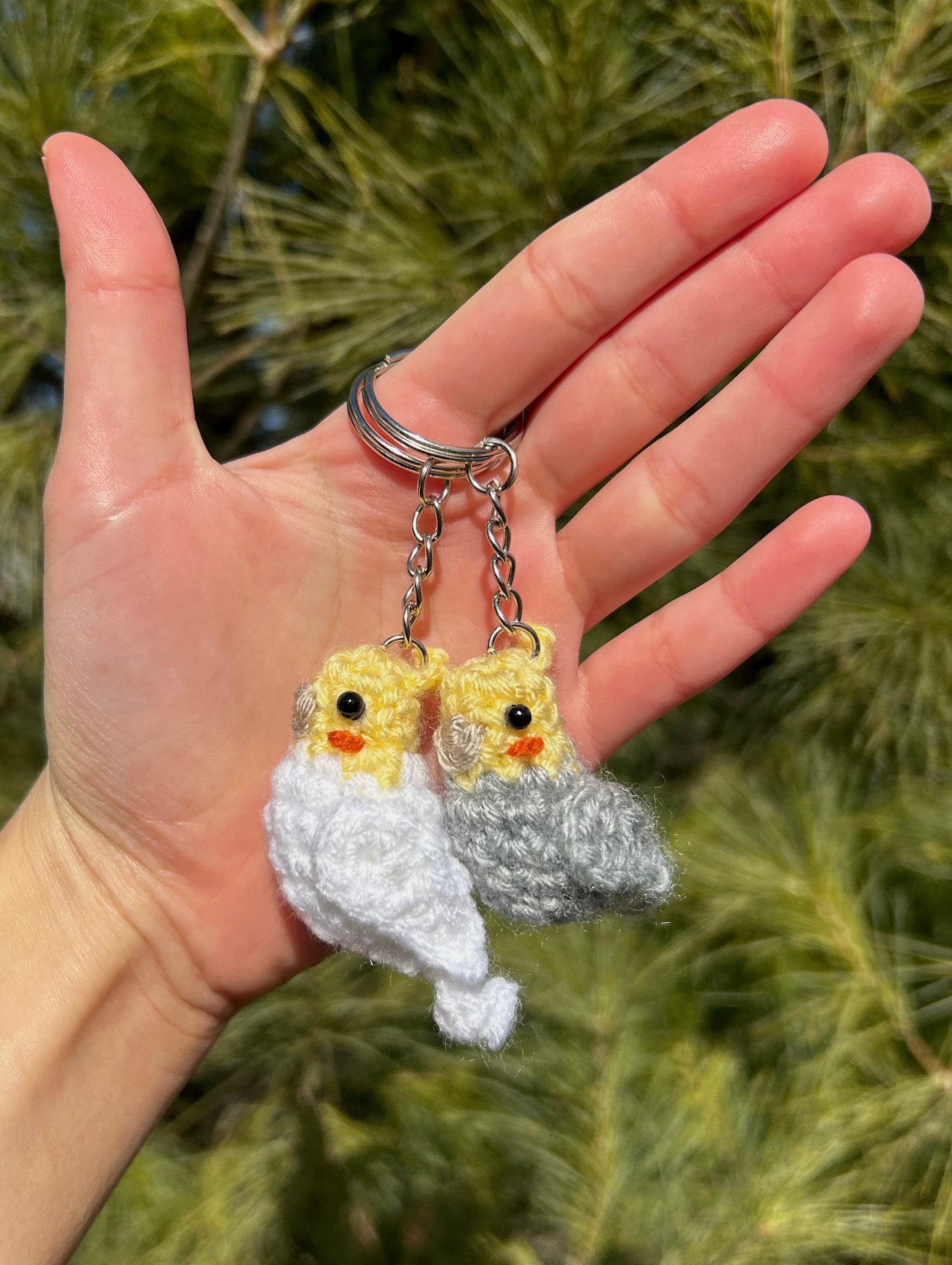 Tiny Birdies Cockatiel Keychain