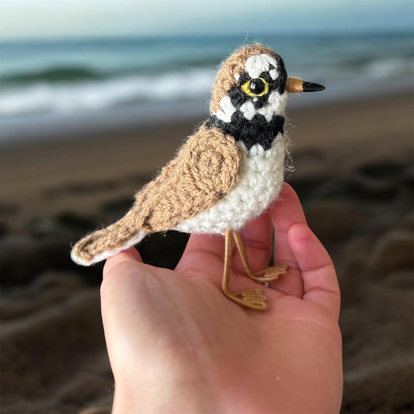 Ringed Plover Written Crochet Pattern | DIGITAL PDF