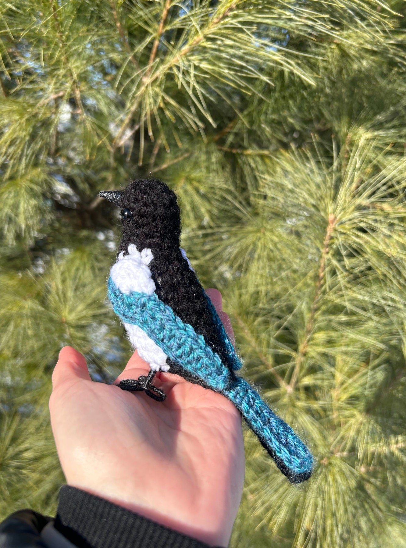 Eurasian Magpie Plush