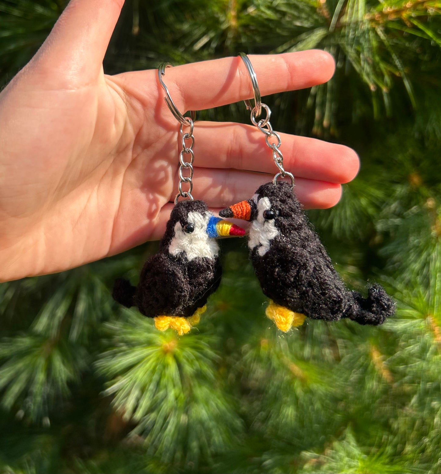 Tiny Birdies Toucan Keychain