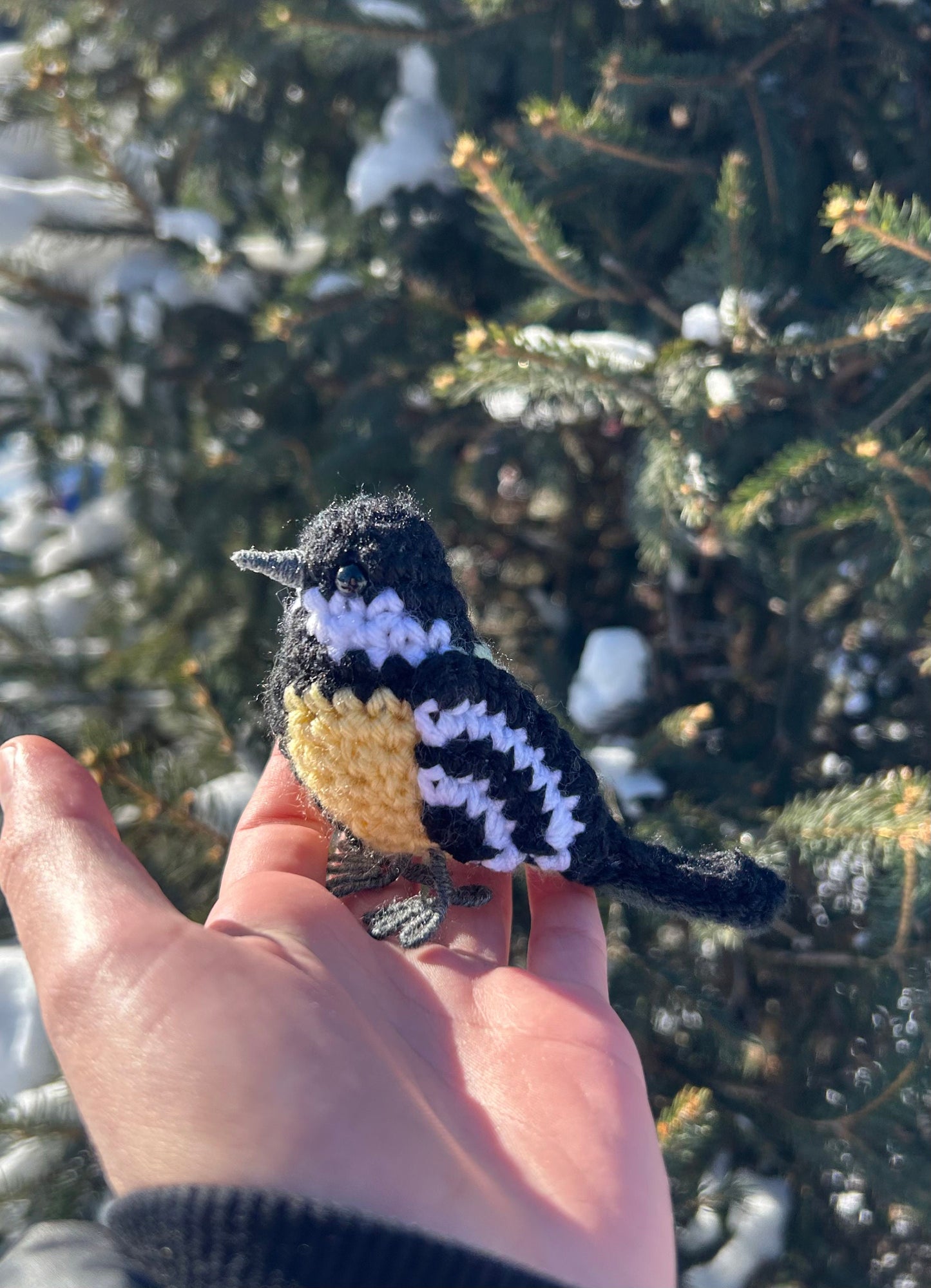 Great Tit Written Crochet Pattern | DIGITAL PDF