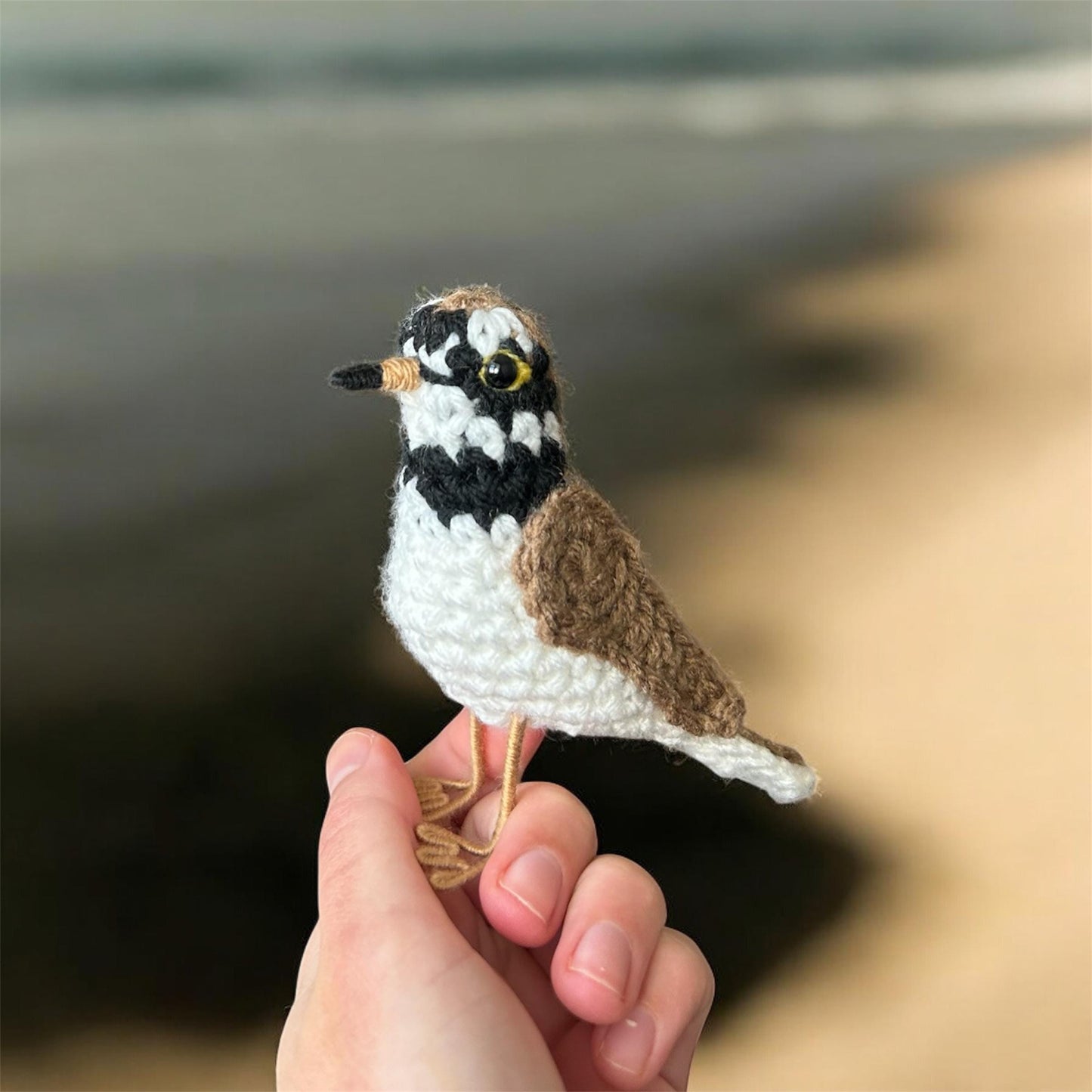 Ringed Plover Written Crochet Pattern | DIGITAL PDF