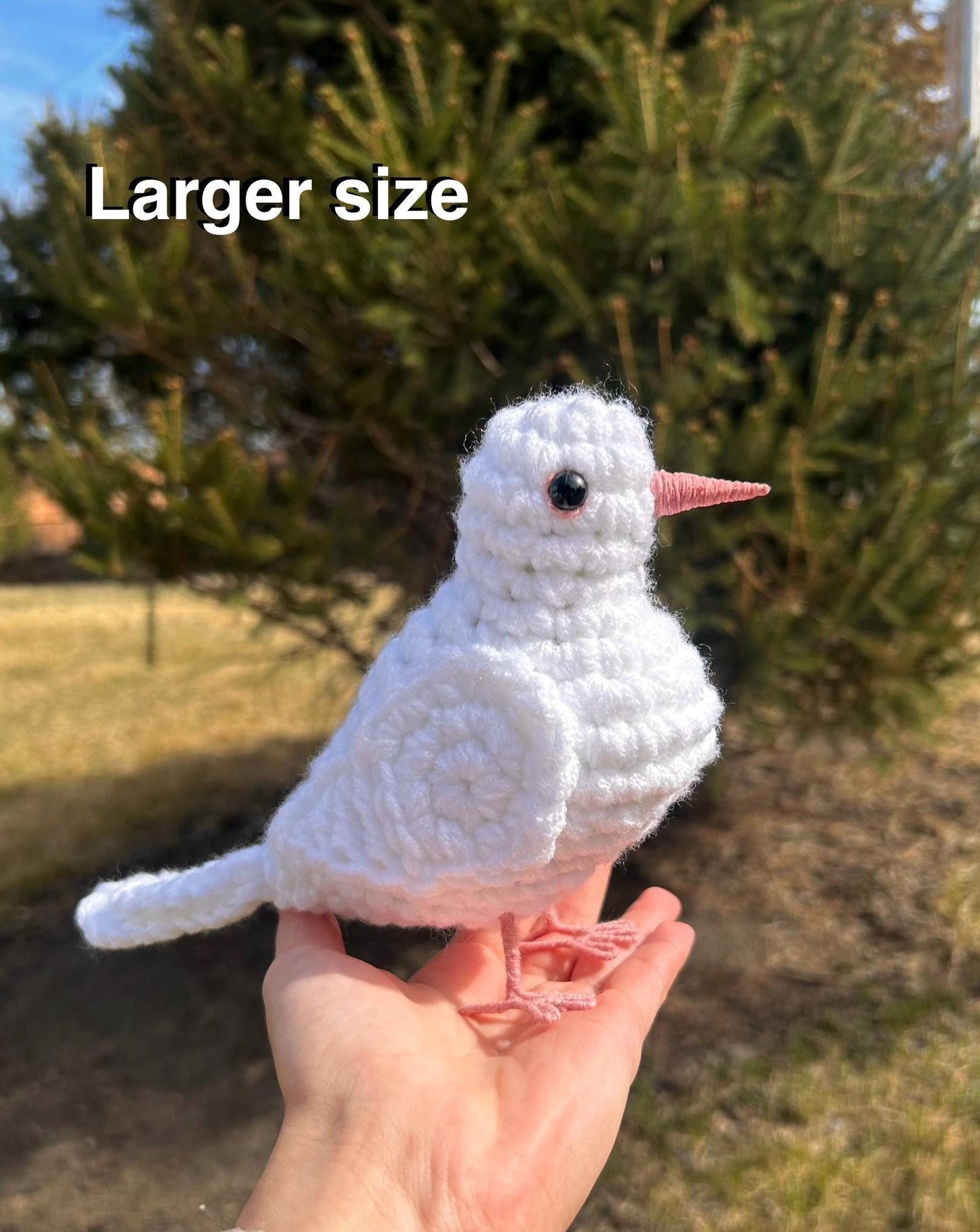 White Pigeon Plush