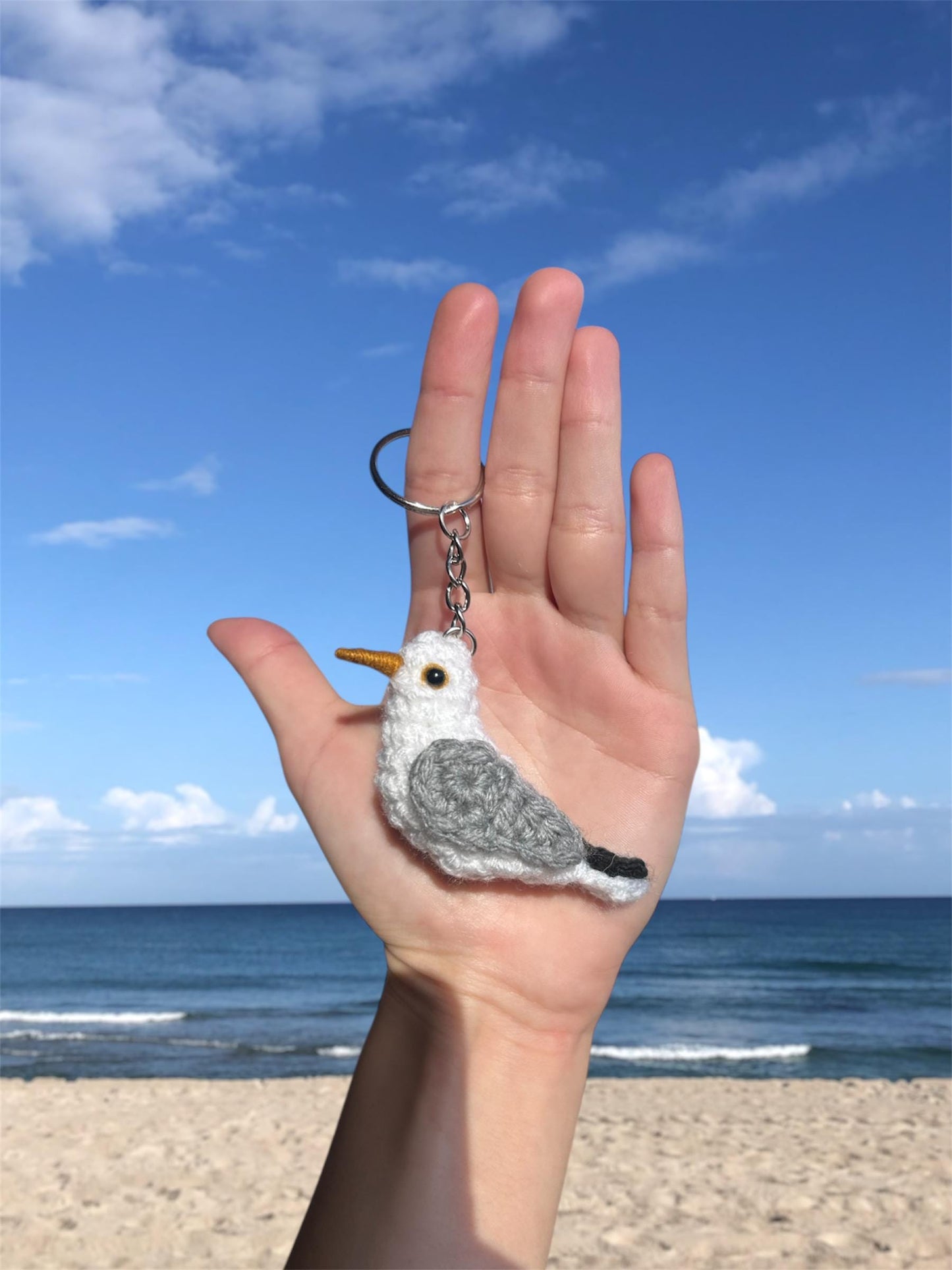 Tiny Birdies Seagull Written Crochet Pattern | DIGITAL PDF