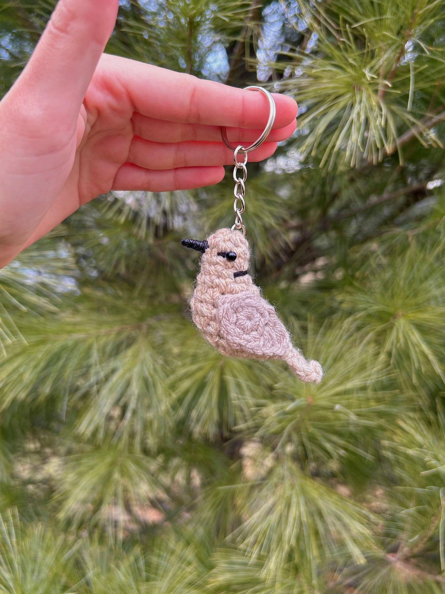 Tiny Birdies Ring-necked Dove Written Crochet Pattern | DIGITAL PDF