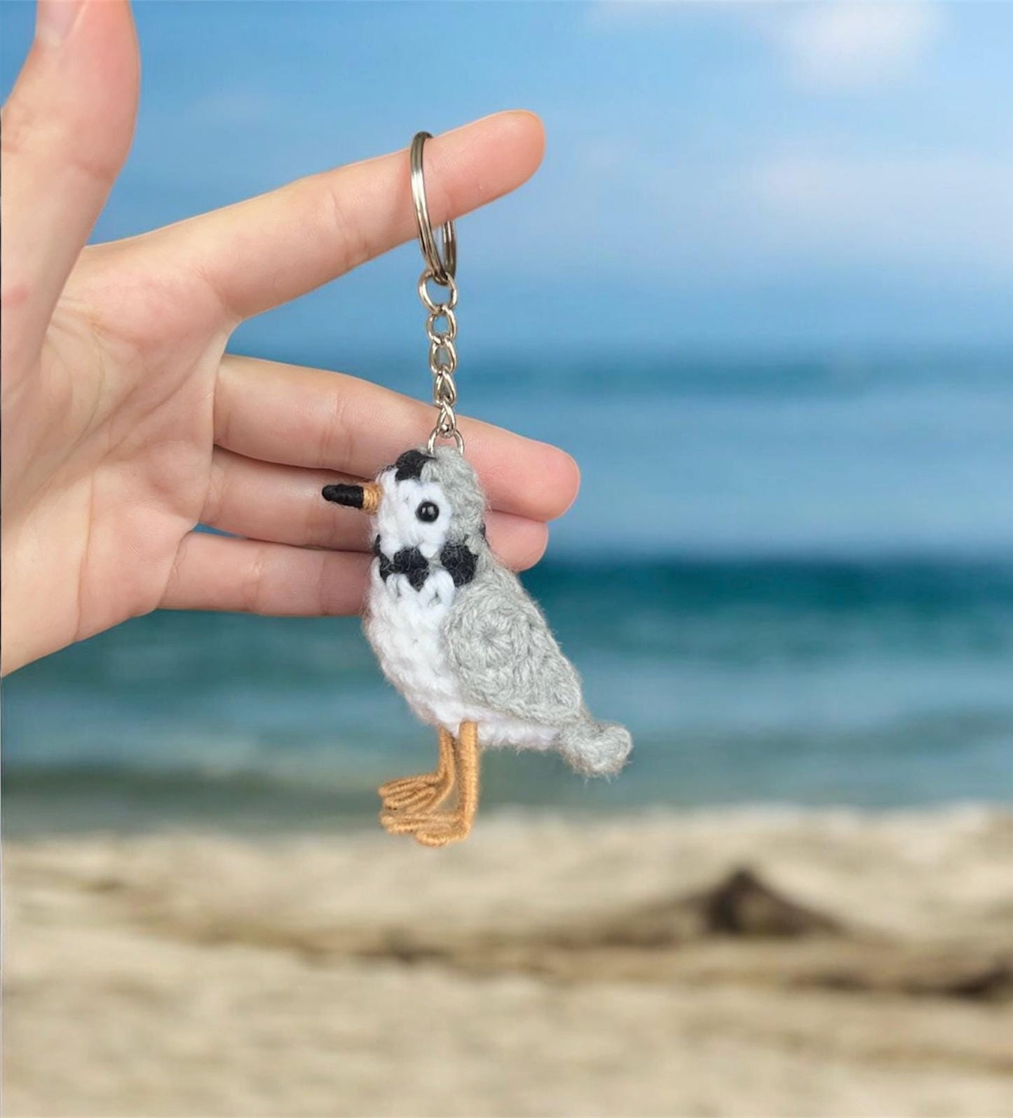 Tiny Birdies Piping Plover Written Crochet Pattern | DIGITAL PDF