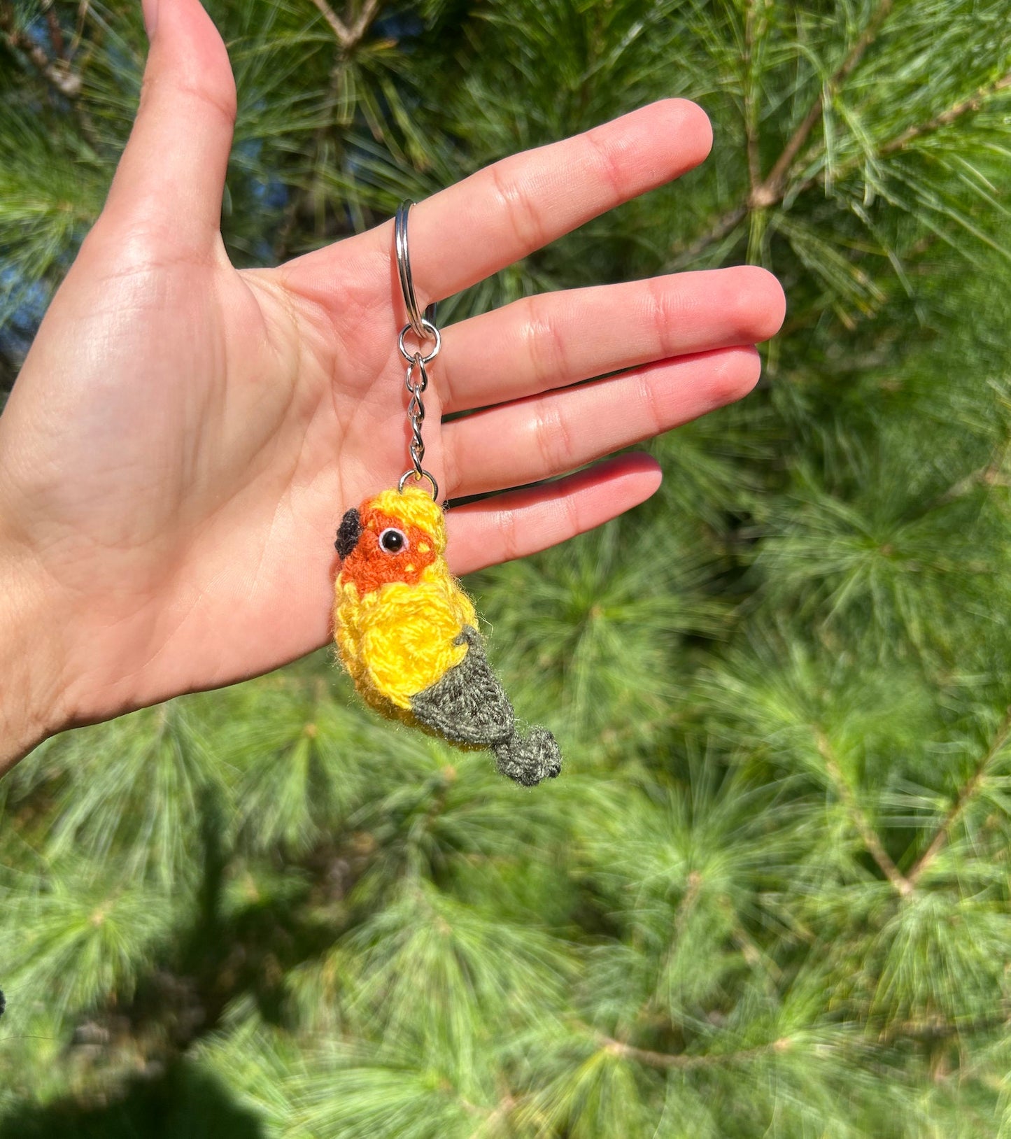 Tiny Birdies Sun Conure Written Crochet Pattern | DIGITAL PDF