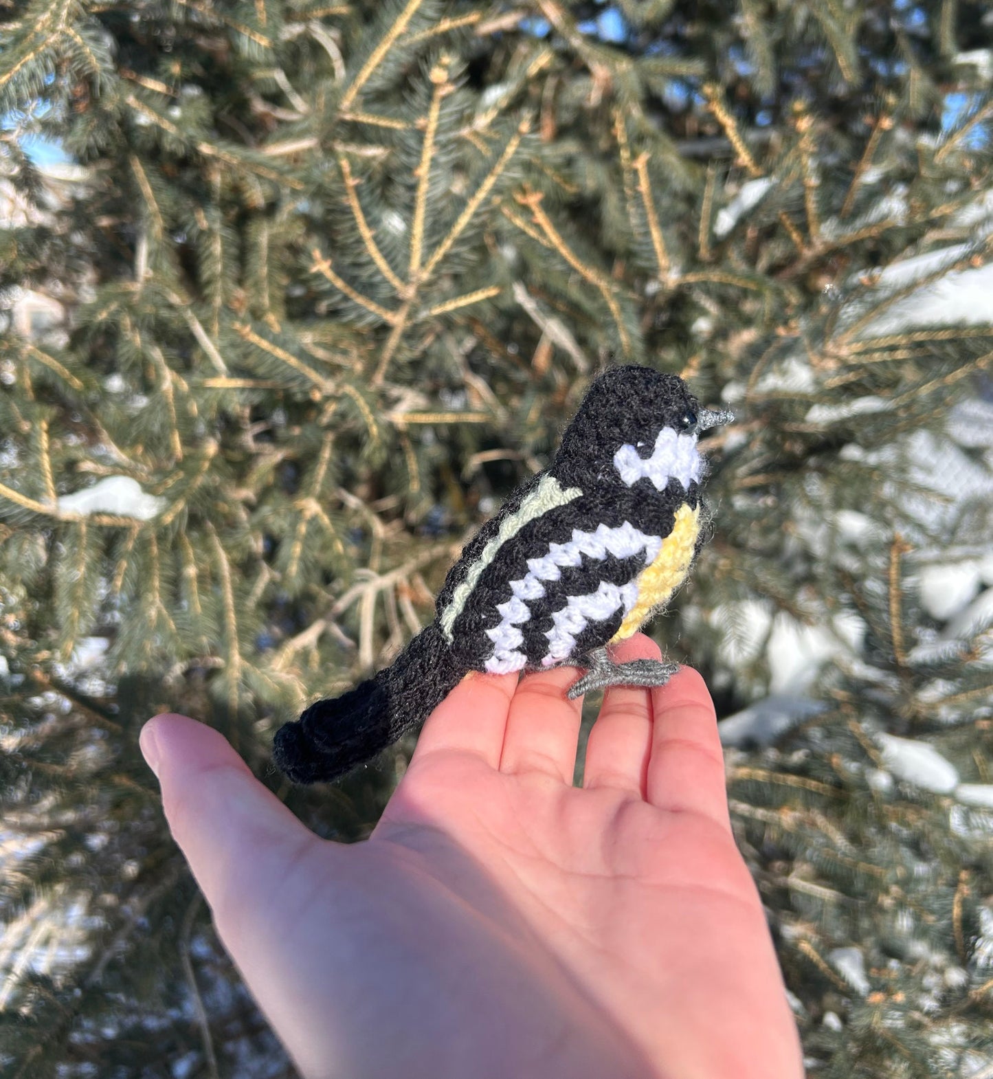 Great Tit Written Crochet Pattern | DIGITAL PDF