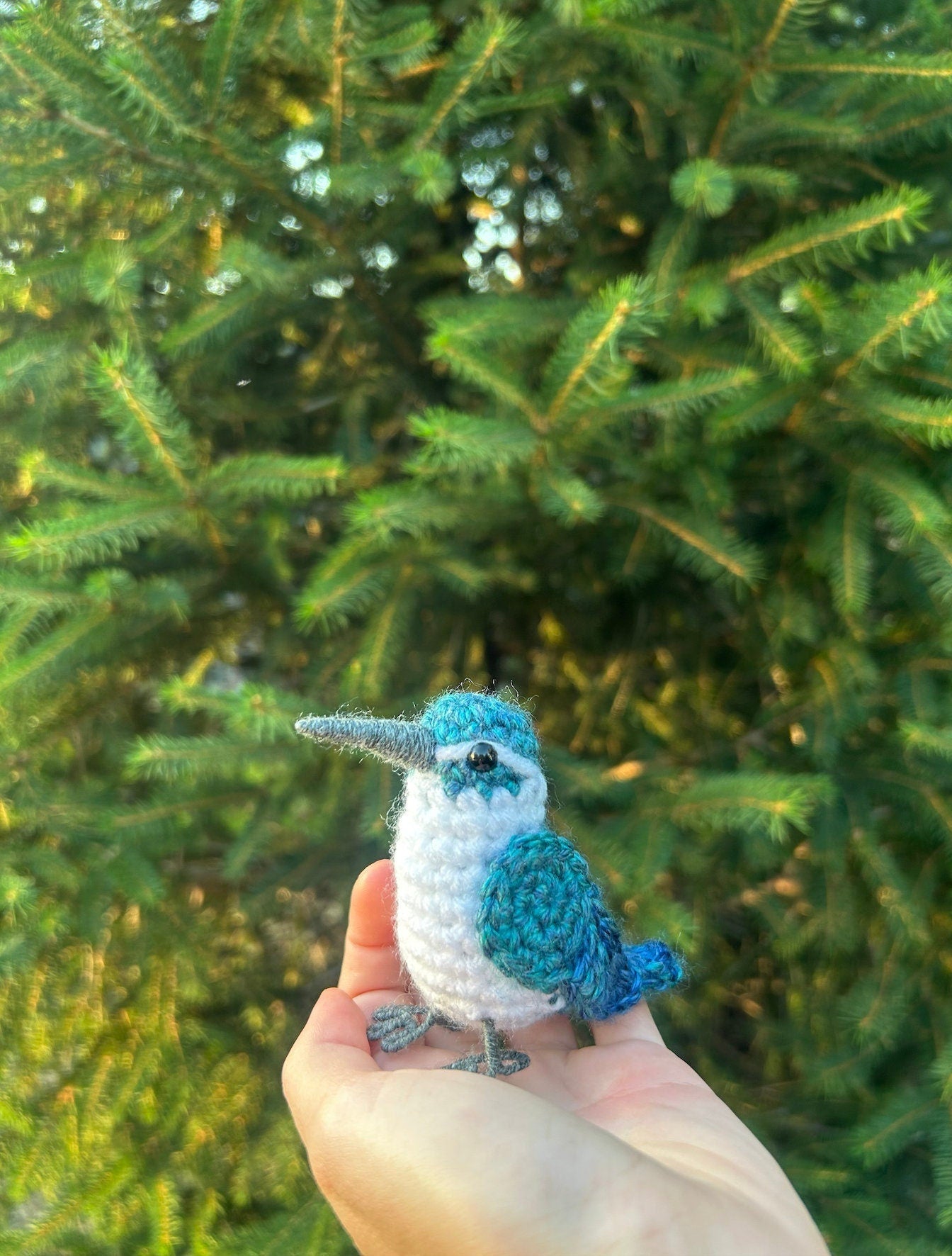 Collared Kingfisher Plush