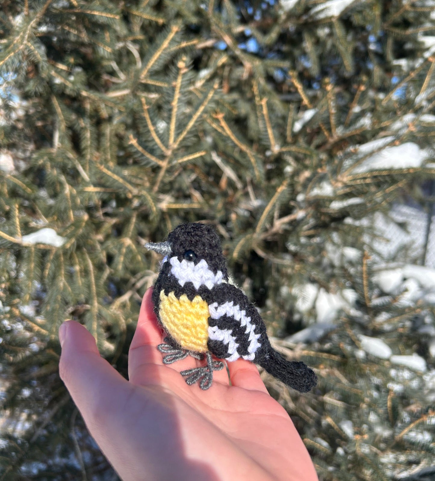 Great Tit Written Crochet Pattern | DIGITAL PDF