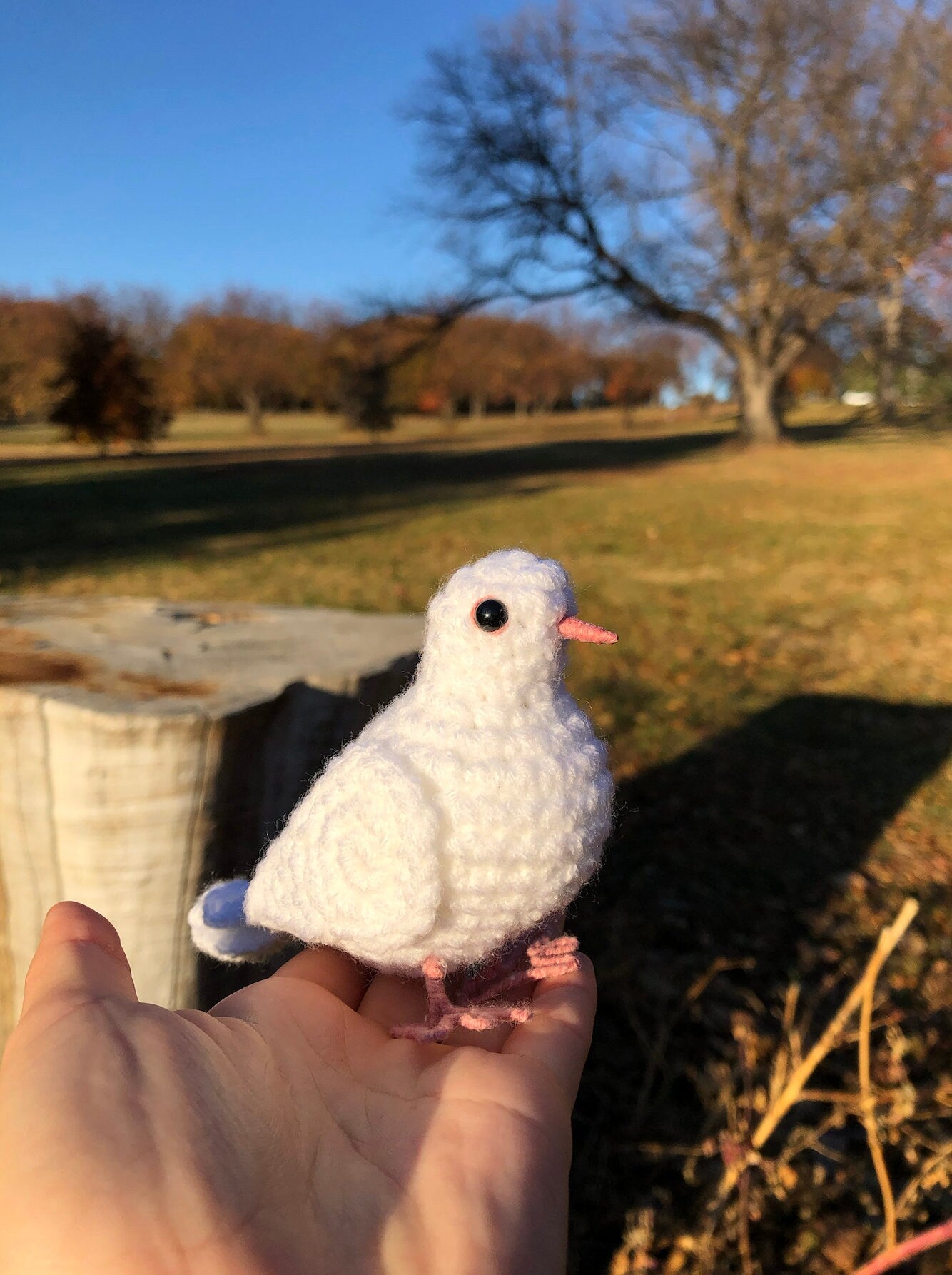 White Pigeon Plush