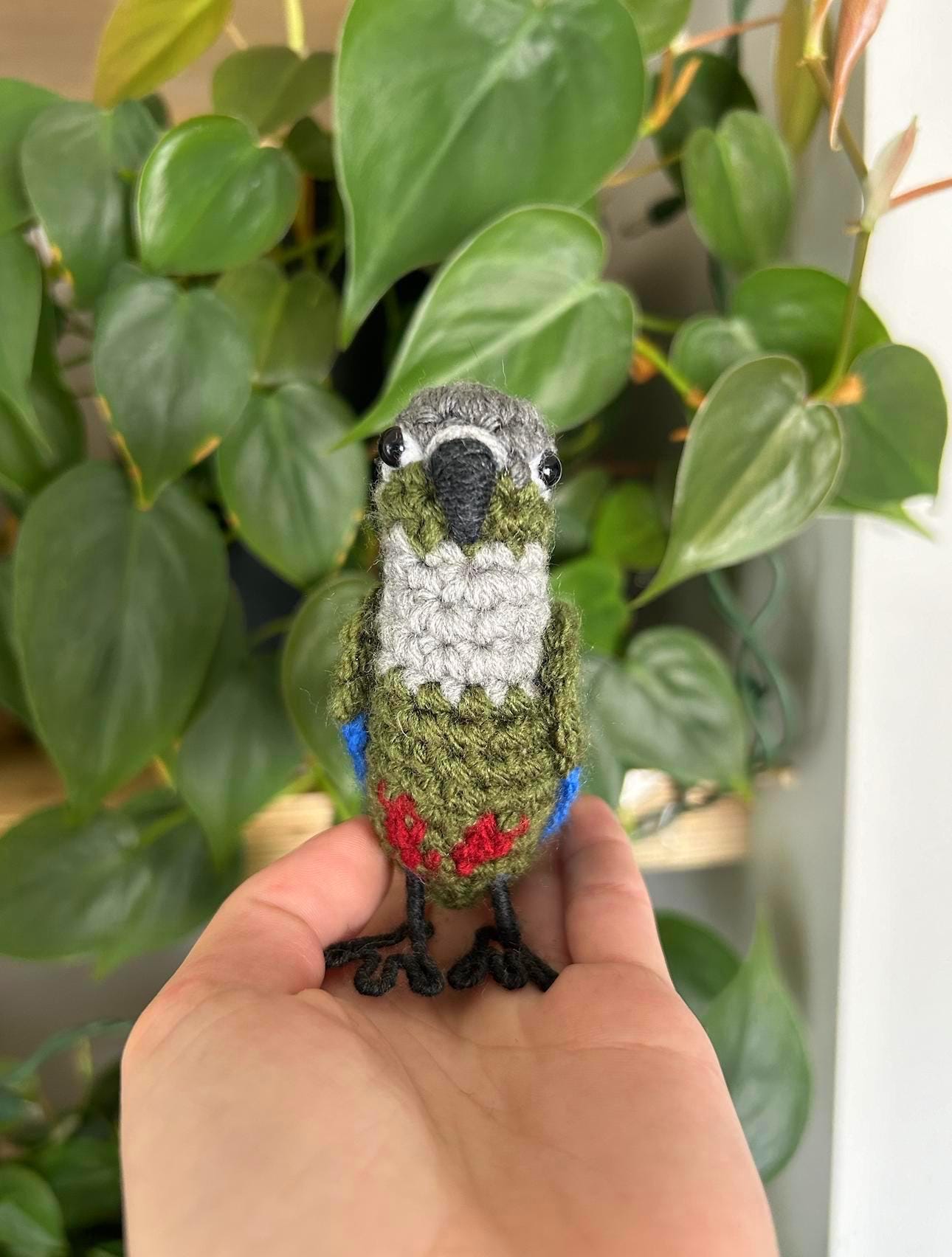 Green Cheek Conure Plush